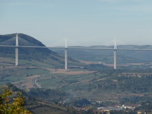 The bridge from afar